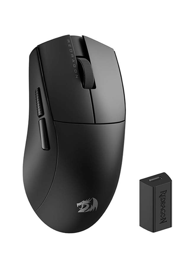 ريدراجون ماوس الألعاب اللاسلكي M916 PRO 3 أوضاع، معدل استطلاع 4K فائق السرعة، 49 جيجابايت، فأرة ألعاب خفيفة الوزن للغاية بدقة 26 ألف نقطة في البوصة - Image 1