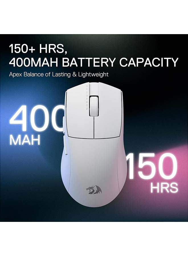 REDRAGON - M916 PRO 3-Mode Wireless Gaming Mouse, Hype-Speed 4K Polling Rate, 49G Ultra-Light 26K DPI Gamer Mice - Image 1