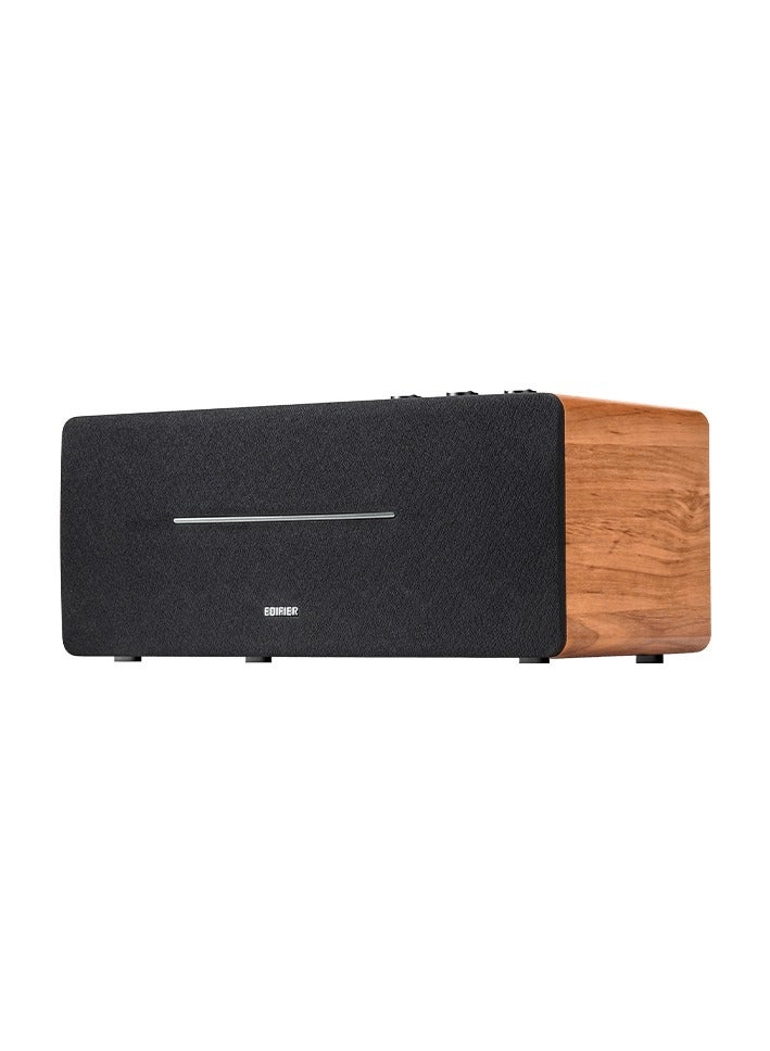 EDIFIER D12  Bluetooth Speaker ,BT5.0 ,RCA,AUX,Remote Brown - Image 4