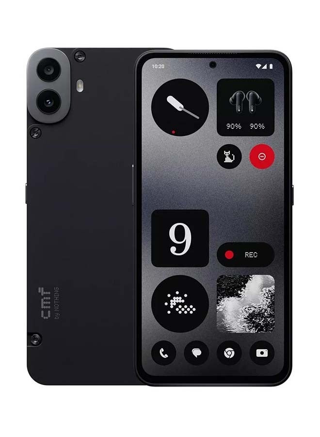 Nothing CMF Phone 1 Dual SIM Black 8GB RAM 256GB 5G - Middle East Version  - Image 1