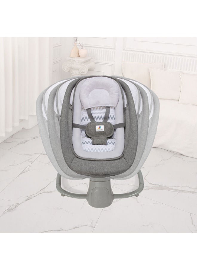 Mastela 4-in-1 Baby Swing with App Control, Adjustable Backrest & Electric Rocking Chair - Model 8112  - Image 5