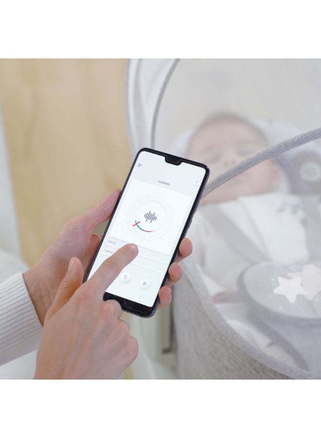 ماستيلا سرير أطفال متعدد الوظائف 4 في 1 مع أرجوحة أوتوماتيكية وشبكة ناموسية - موديل 3087 - Image 5