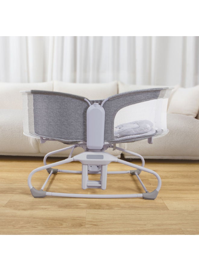 ماستيلا سرير أطفال متعدد الوظائف 4 في 1 مع أرجوحة أوتوماتيكية وشبكة ناموسية - موديل 3087 - Image 3