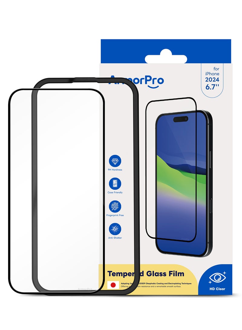 ارمور برو Screen Protector HD For iPhone 16 Plus Clear - Image 5