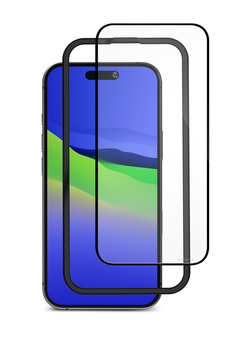 ارمور برو Screen Protector HD For iPhone 16 Plus Clear - Image 3