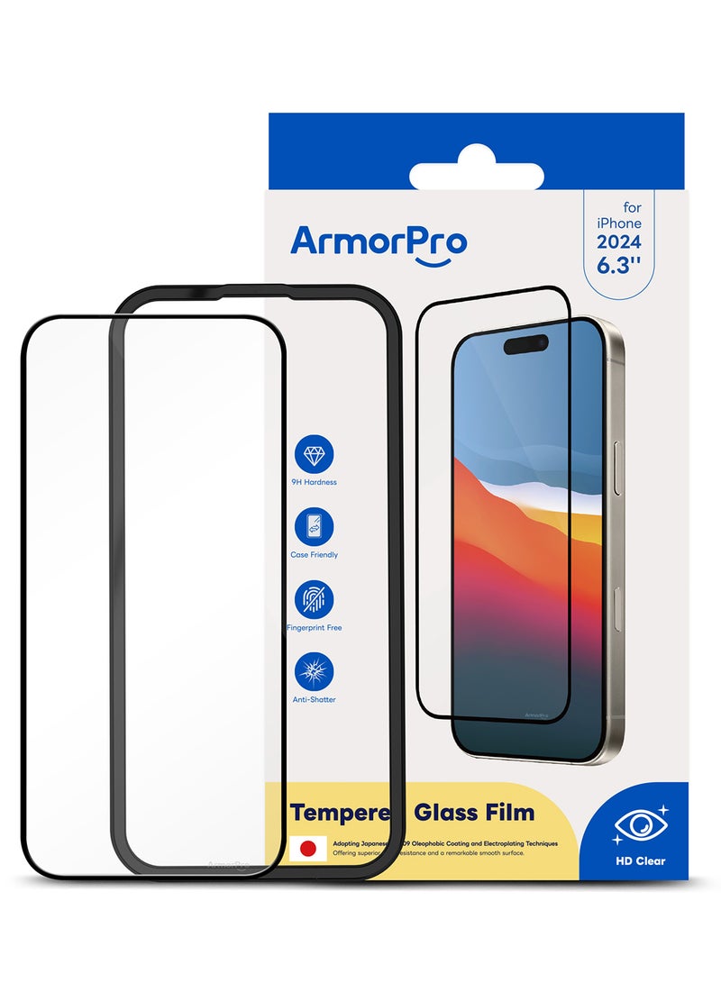 ارمور برو Screen Protector HD For iPhone 16 Pro Clear - Image 5