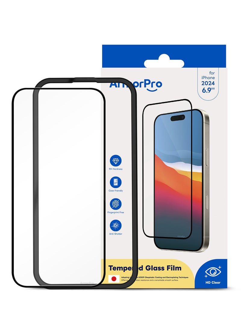 ArmorPro Screen Protector HD For iPhone 16 Pro Max Clear - Image 5