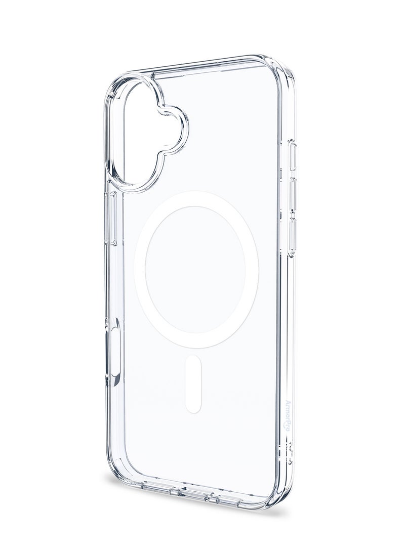 ارمور برو Clear Case With MagSafe White For iPhone 16 Clear - Image 4