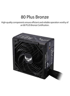 ASUS TUF Gaming 750W Bronze Power Supply Unit, 80 Plus Bronze Certified, Active PFC, 120,000+ Hours MTBF, ATX12V, 62A +12V Rail, Dual 4+4-Pin CPU Connectors, 4 x 6+2-Pin PCI-E, 4 x SATA, Comprehensive Protection (OPP/OVP/UVP/SCP/OCP/OTP), ROHS Compliant, 2.18kg | 90YE00D0-B0NA00 Black  - Image 3