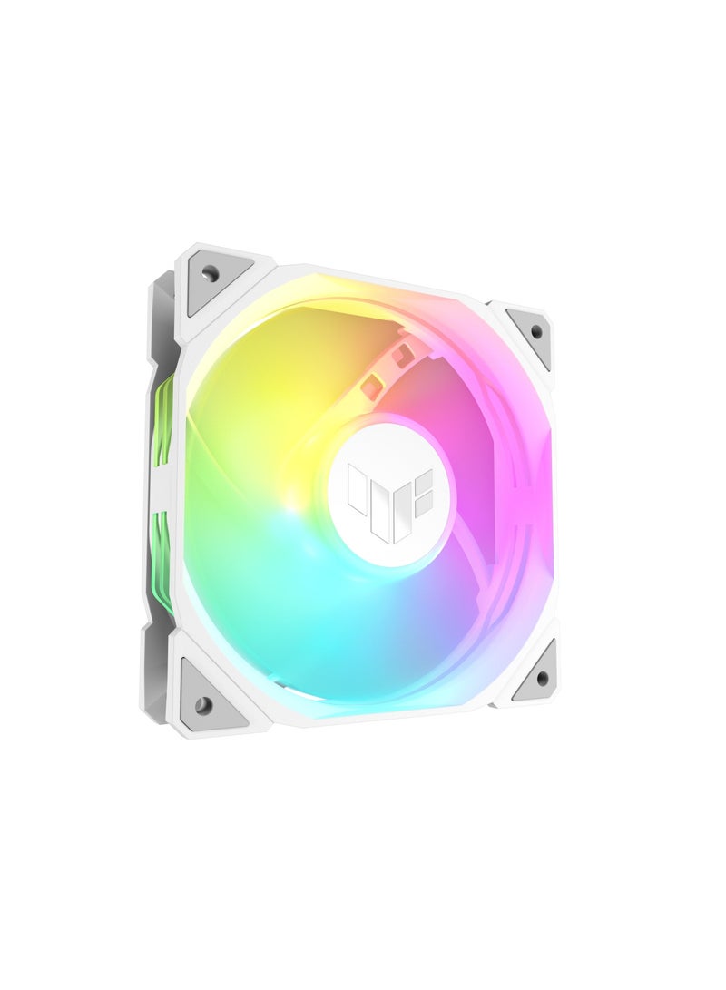 ASUS TUF Gaming TR120 ARGB Standard Blade Single Pack White  - Image 2
