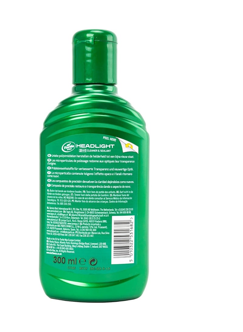 Turtle wax - Headlights Restorer Wax 300ML - Image 1