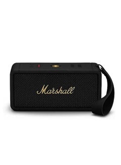 Marshall Middleton Portable Wireless Bluetooth Speaker Black/ Brass  - Image 1
