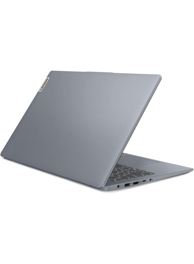 Lenovo IdeaPad Slim 3 Laptop With 15.6-Inch Display,Core i7-13620H Processor/16GB RAM/512GB SSD/Intel Iris XE Graphics/Windows 11 English/Arabic Arctic Grey  - Image 3