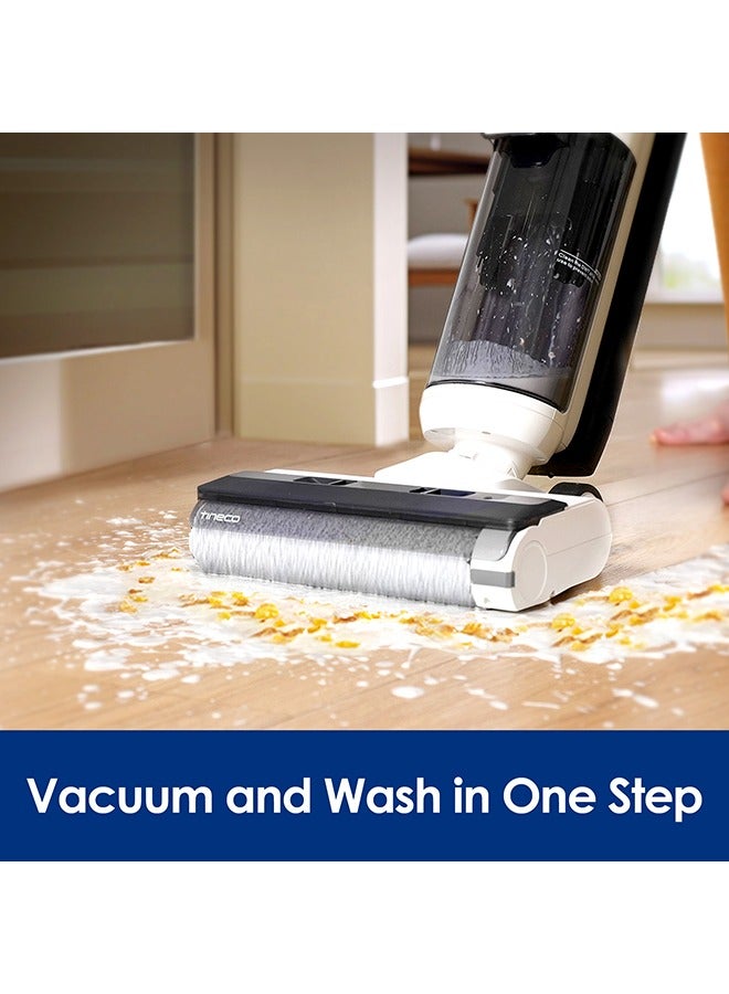 Tineco iFloor 5 Breeze Wet and Dry Cordless Vacuum Cleaner and Mop with suction, Self cleaning with Streak-free Drying, Ideal for Hard Floors, All corners, sticky messes and pet Hairs 0.8 L 190 W FW123400AE Black and White - Image 2