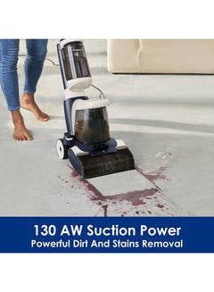 Tineco iCarpet Corded Carpet Cleaner with PowerDry and HeatedWash, powerful suction with iLoop Smart Sensor Technoly and LED display, Spot and Upholstery Washing, Lightweight Design 2 L 1300 W CW011500SA White/Black  - Image 2