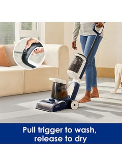 Tineco iCarpet Corded Carpet Cleaner with PowerDry and HeatedWash, powerful suction with iLoop Smart Sensor Technoly and LED display, Spot and Upholstery Washing, Lightweight Design 2 L 1300 W CW011500SA White/Black  - Image 4