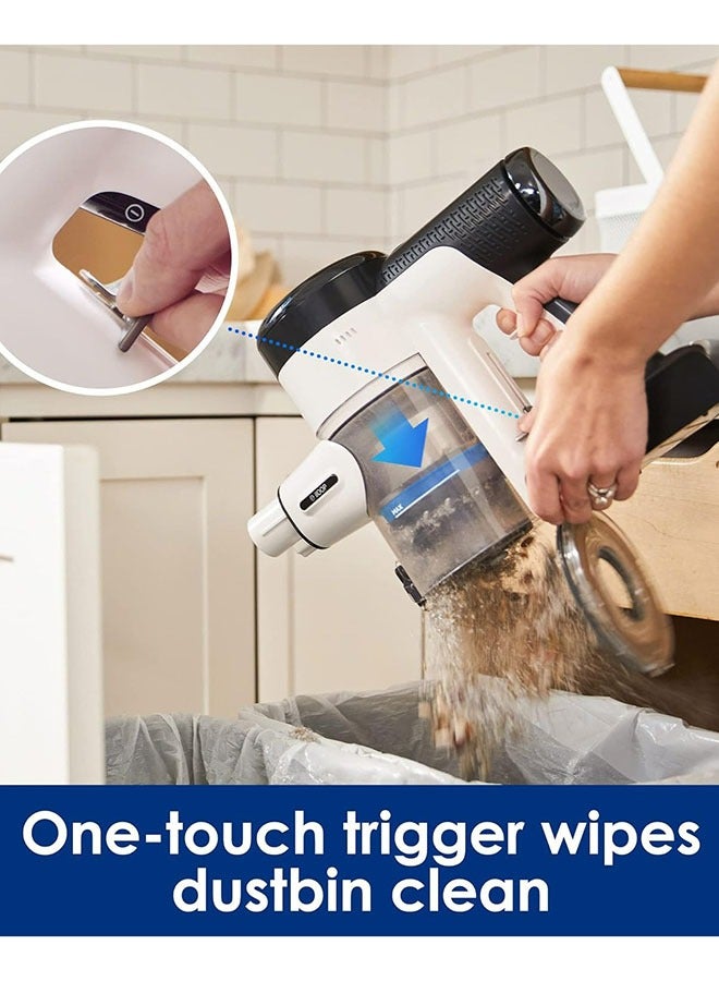 Tineco Pure One S15 Cordless Stick Vacuum Cleaner with Multiple Attachments and Powerful suction, iLoop Sensor technology with iLoop screen, Ultra-Quiet and Lightweight Design 0.5 L 500 W Pure ONE S15 ‎White/Black  - Image 5