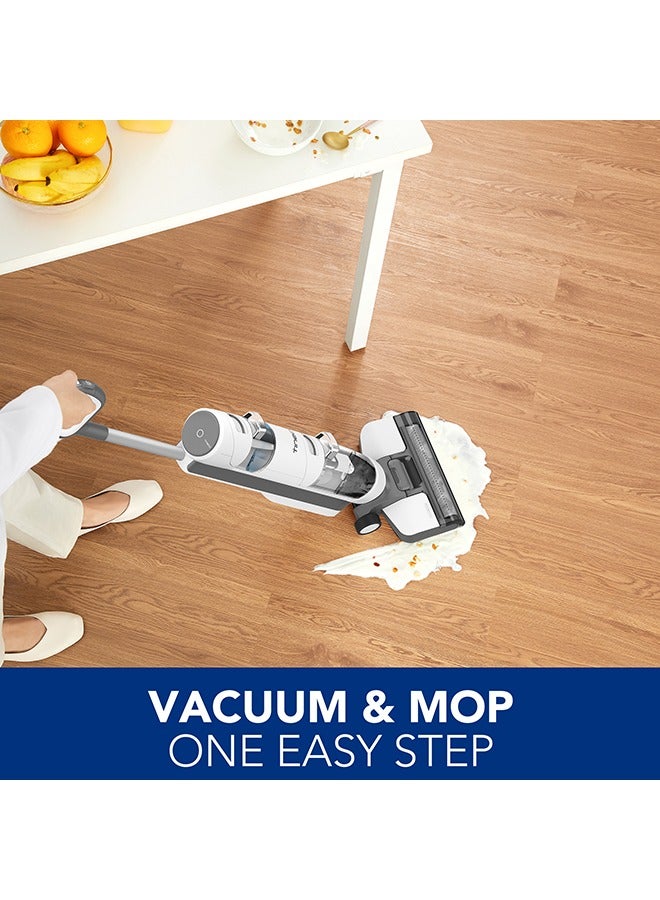 Tineco - Tineco iFLOOR 3 Breeze Wet Dry Vacuum Cordless Floor Cleaner and Mop One-Step Cleaning for Hard Floors 0.6 L 190 W iFLOOR 3 ‎White/Grey - Image 1
