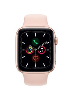 Apple Renewed - Watch Series 5 40mm, GPS Aluminum Case With Pink Sand Sport Band Gold  - Image 2