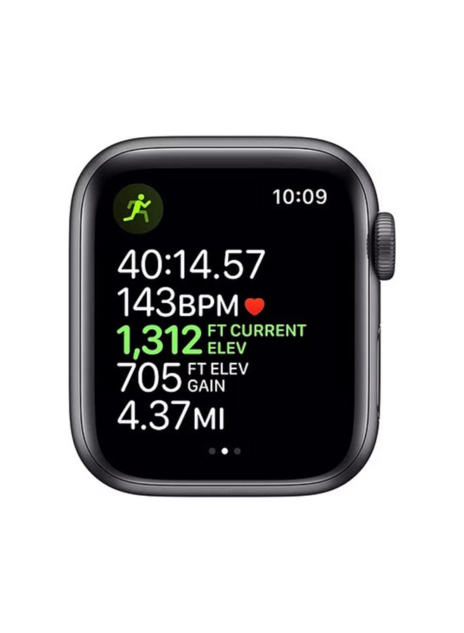 Apple - Renewed - Watch Series 5 GPS 40mm Aluminum Case With Sport Band Black Space Grey - Image 1