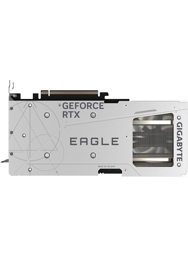 جيجابايت - GeForce RTX 4070 Ti SUPER EAGLE OC ICE Graphics Card, 16GB GDDR6X 256bit Memory, 2640 MHz Core Clock, 21Gbps Memory Clock, PCI-E 4.0, 8448 CUDA, PCI-E 4.0, DP / HDMI Grey - Image 1