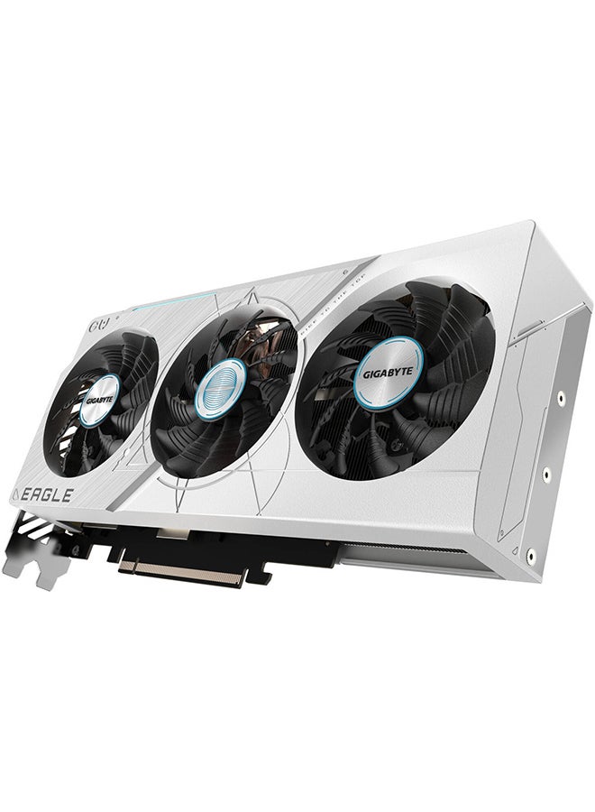 جيجابايت - GeForce RTX 4070 Ti SUPER EAGLE OC ICE Graphics Card, 16GB GDDR6X 256bit Memory, 2640 MHz Core Clock, 21Gbps Memory Clock, PCI-E 4.0, 8448 CUDA, PCI-E 4.0, DP / HDMI Grey - Image 1