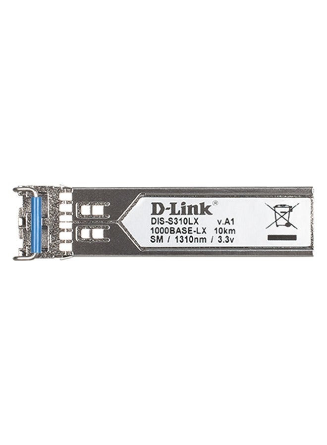 D-Link 1-port Mini-GBIC SFP to 1000BaseLX Single-Mode 10km Fibre Transceiver White  - Image 2