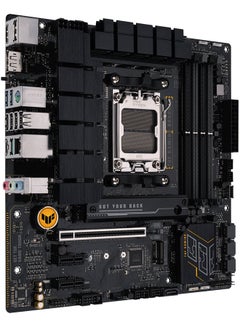 أسوس لوحة أم TUF GAMING B650M-E AM5 m-ATX، شريحة AMD B650، 4x DDR5 DIMM، ذاكرة بحد أقصى 192 جيجابايت، 2.5 جيجابايت ETH، PCIe 4.0، 2x M.2، USB 3.2 / Type-C، HDMI / DP / PS/2 | 90MB1FU0-M0EAY0  - Image 3