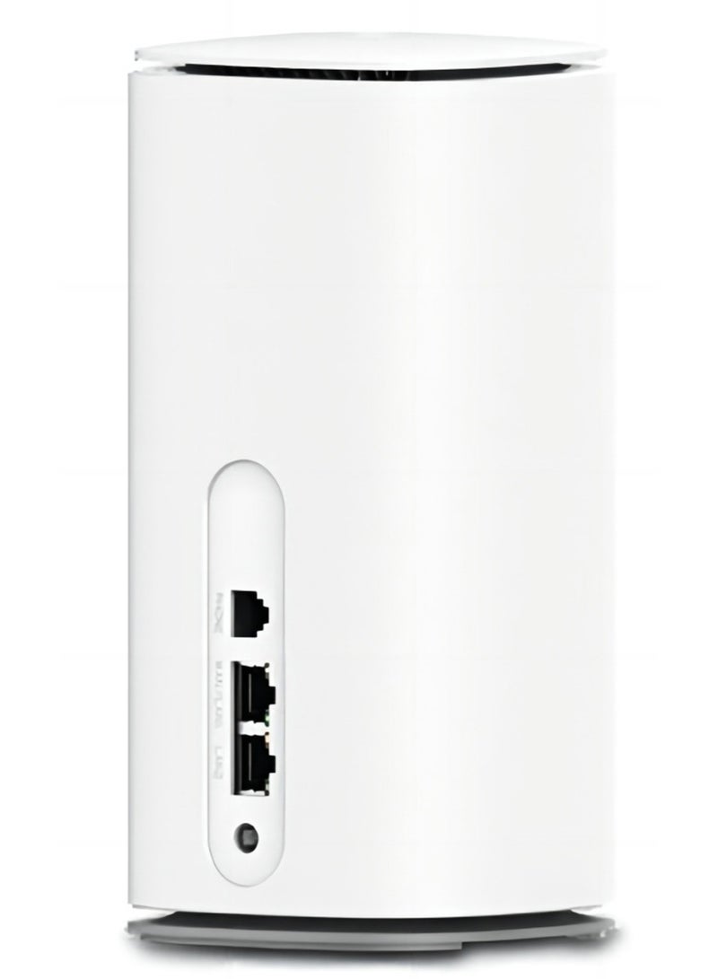 ZTE - 5G Indoor Modem CPE Router,5G Dual-mode WIFI 6 Dual Band 5400Mbps Up To 128 Devices-Global Version White White - Image 1