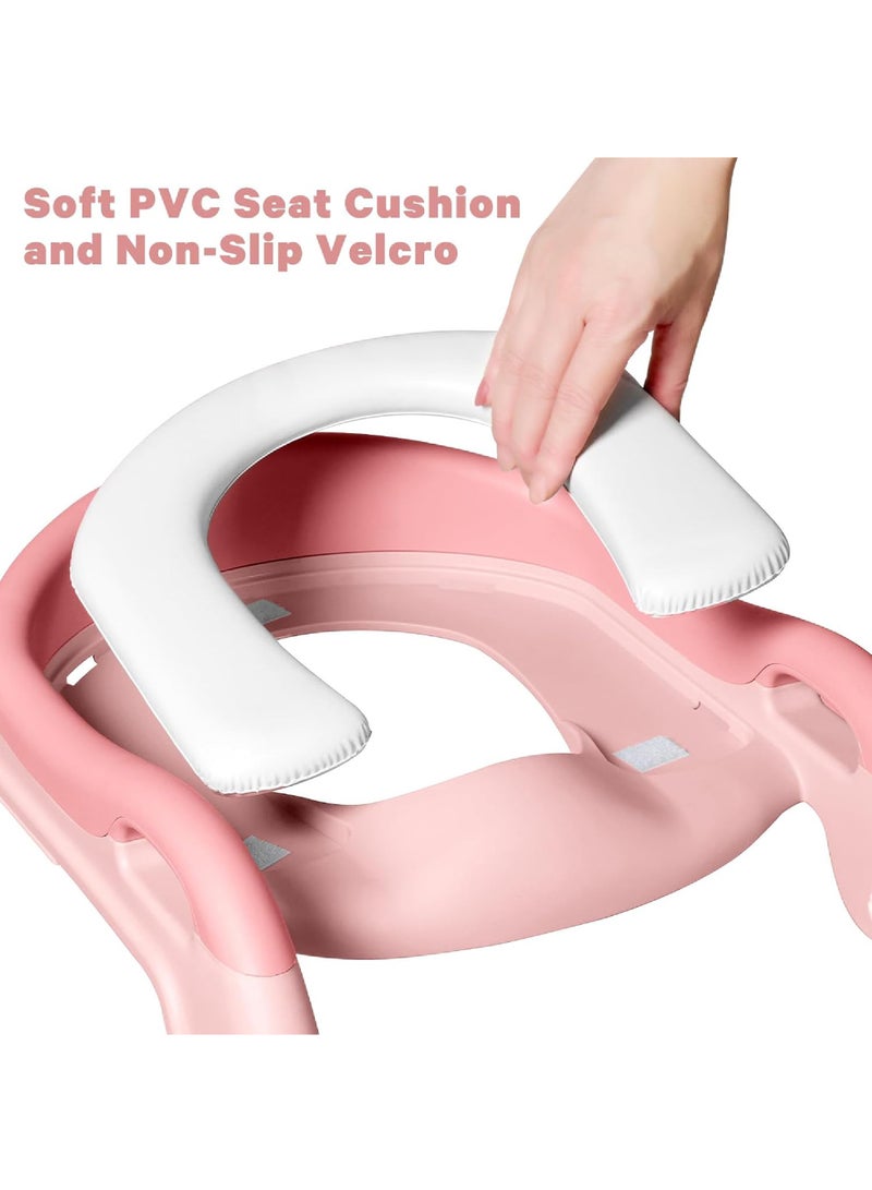 2 In 1 Potty Training Seat & Toddler Step Stool Ultimate Stability Toddler Toilet Seat Adjustable Step And Seat Height Potty Seats For Toddlers Boys Girls Anti-Slip Padsurinal Splash Guard - pnsku/N70104981V/45/_/1725176079/c28414da-f3b9-4eee-bb89-036ac9d8227a