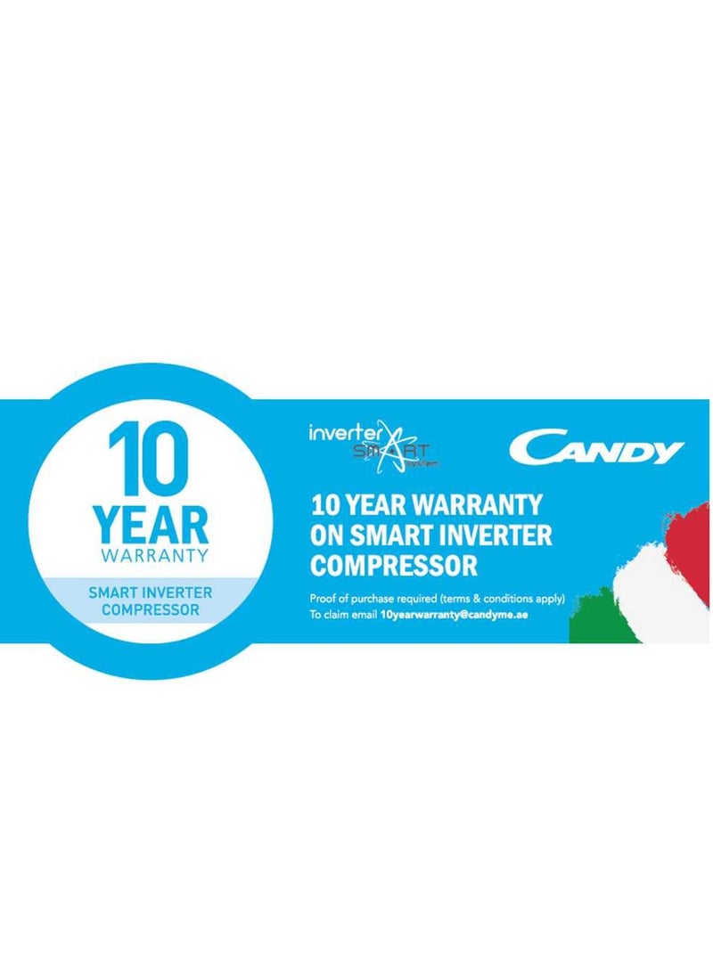 CANDY Top Mount Refrigerator Gross 550L CCDNI550DS19 Silver - Image 3