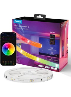 Govee LED Strip Light S, RGBICW Technology, 64+ Scene Modes, Smart App Control, Transparent Protective Epoxy Coating, IP67 Rated Protection, 10m Length | H612CBD1  - Image 2
