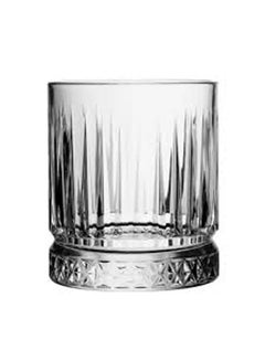 Pasabahce Elysia Double Old Fashion Glass Set 4 Piece 355 ML Black  - Image 1