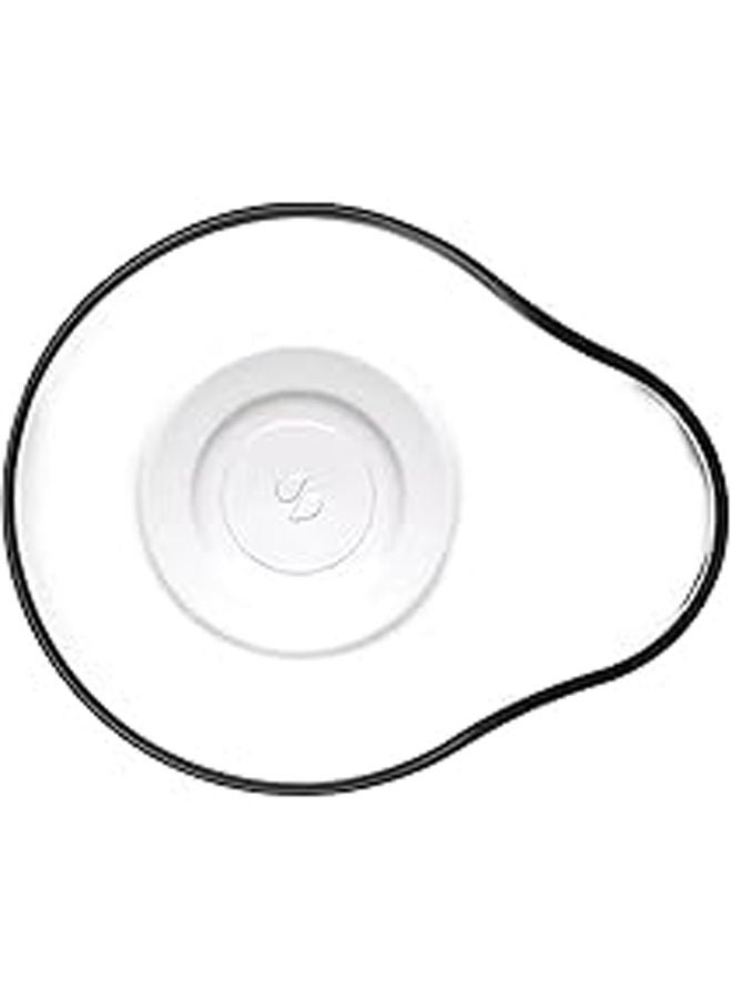 Pasabahce Badem Tea Glass Saucer-Gb 6 Pc Clear 