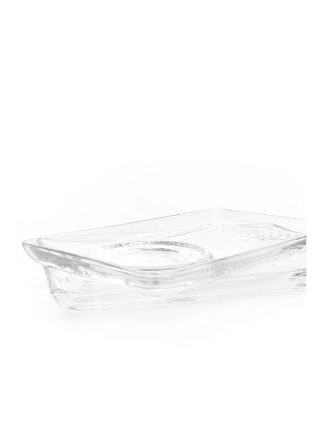 Pasabahce Elysia Tea Plates Set Of 2 Clear  - Image 2