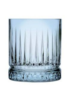Pasabahce 4 Piece Elysia Double Old Fashion Glass Set Turquoise  - Image 1