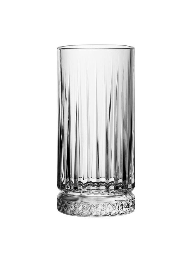 Pasabahce 4 Piece Elysia Highball Glass Set 450 ML Grey  - Image 1