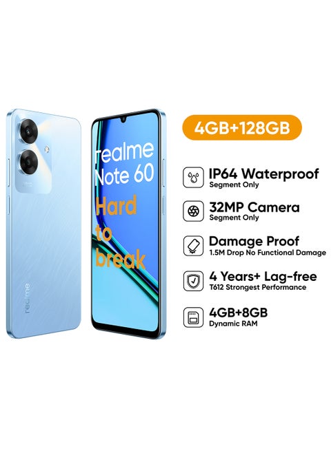 Note 60 Dual SIM Voyage Blue 4GB RAM 128GB 4G - Middle East Version
