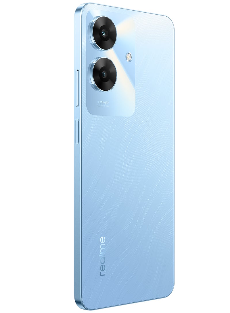 realme - Note 60 Dual SIM Voyage Blue 4GB RAM 128GB 4G - Middle East Version - Image 1