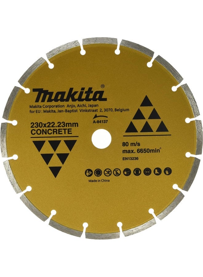 Diamond Wheel 230Mm (Concrete Segmented) - pnsku/N70105304V/45/_/1725197683/a2fab5f2-b15c-4017-987c-5b69f5c9ffd8