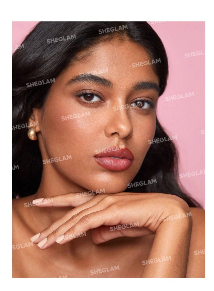 SHEGLAM 101 Sheer Tinted Lipstick & Liner Duo- Cinna-Swirl - Image 4