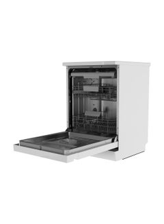 Midea Smart Freestanding Dishwasher, 14 Place Settings, 8 Programs, Wi-Fi, Delay Start & Half Load Function, Silent & High Energy Efficient, Rapid Wash, Child Lock, Self Cleaning WQP14-W7633CW White  - Image 3