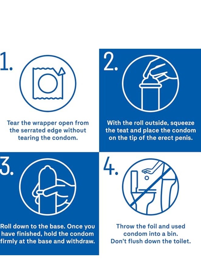 Durex Invisible Extra Thin And Extra Lubricated Condom Pack Of 12  - Image 5