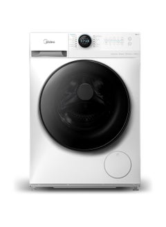 Midea 8/6 KG Smart Washer Dryer With BLDC Inverter Motor, 1400 RPM, Fully Automatic Front Load Washing & Drying Combo, 14 Programs-Quick Wash/Steam Care/Auto Clean MF200D80WBW-GCC White  - Image 1