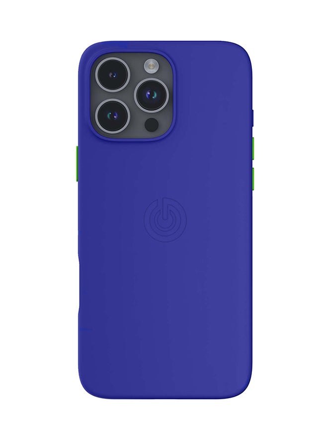 Goui iPhone 16 Pro Max Case | Full-Coverage | MagSafe | Wireless Friendly | Colorful | Soft Touch | Magnetic Design for Mount Azure Blue - Image 1