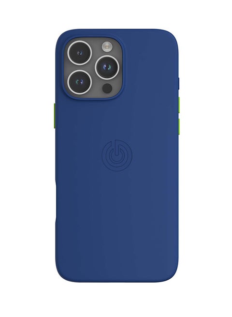 iPhone 16 Pro Max Case – Wireless Charging Friendly, 2x Magnetic Bar for Secure Attachment, 100% Compatible, Slim & Protective Design - Midnight Blue