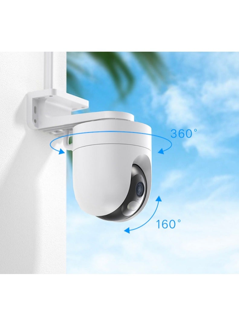 Xiaomi - MI Smart Outdoor Camera CW400,4MP 360° Rotation AI Human Detection, 2.5K ultra-clear picture quality with IP66 Water Resistance - Image 1