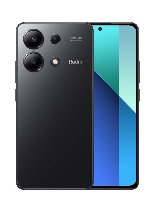 Xiaomi - Redmi Note 13 Dual SIM Midnight Black 8GB RAM 512GB 4G - Global Version - Image 1