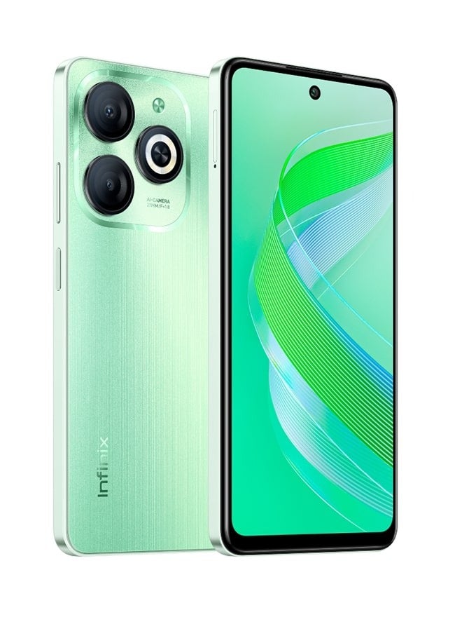 Infinix - Smart 8 Dual SIM Crystal Green (2+2)GB RAM 64GB 4G - Middle East Version - Image 1