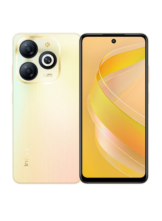 Infinix - Smart 8 Dual SIM Shiny Gold (2+2)GB RAM 64GB 4G - Middle East Version - Image 1